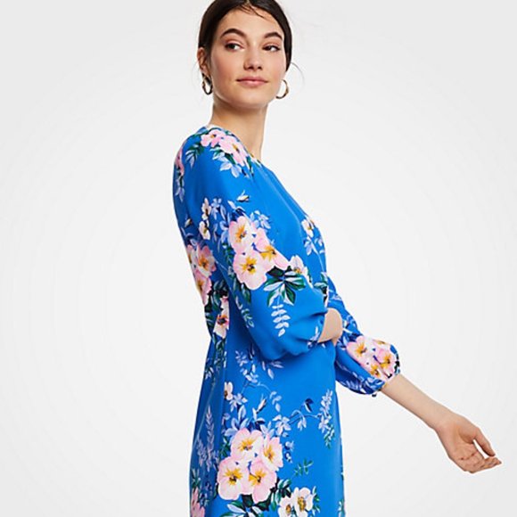 *Host Pick* Gorgeous Ann Taylor Dress size 10Petite - Picture 3 of 9